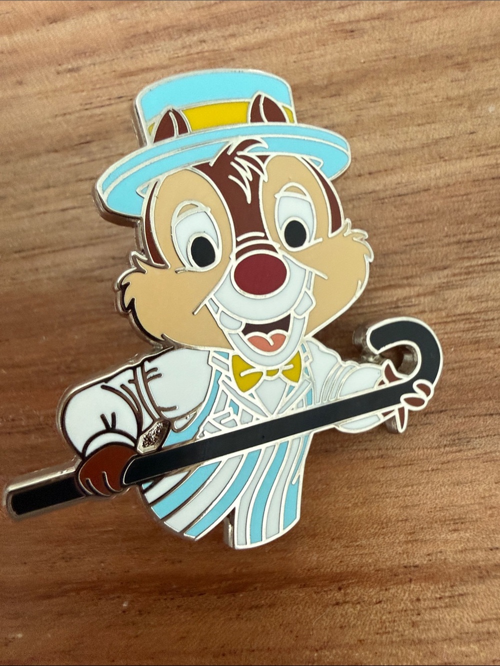 Disney Dale Pin Dapper Dan with Yellow Bow